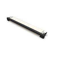 GCT (Global Connector Technology) FFC3B07-30-T ບອດມາວນ 30W, 1.0mm FFC Conn, R/A,Bot Cont, Slide, H2.5mm,SMT,Tin,T&R