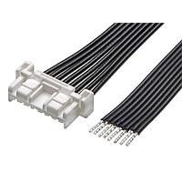 Molex 221959-1082 ສາຍສະແຕນລະດັບ CLIKMatetoPigtail (OTS) ສາຍສະບັບ 2mm ແຖວເດັ່ນ 150mm ຍາວ 8 ວົງຈອນ ສີຂາວ