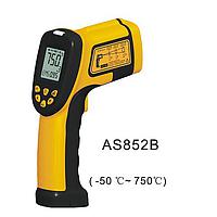 SMARTSENSOR AS852B ເຄື່ອງວັດອຸນຫະພູມອິນຟາເຣດແບບບໍ່ຕິດຕໍ່ (750℃)