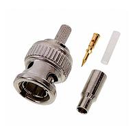 Adam Tech RF1-03-T-03-75 ຕົວເຊື່ອມ CRIMP BNC STRAIGHT PLUG-RG179 CA - RF Connector