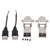 ADLINK Technology MXC-6400 Optional USB kit ຊຸດ USB MXC-6400 ຊຸດ USB ເລືອກເລືອກ MXC-6400 ຊຸດ USB ສໍາລັບຫົວເຊື່ອມ USB ພາຍໃນ: ສາຍ USB, ຂາຍຢືດ, ນຸ່ມສອງຊຸດ