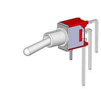 Dailywell 2MS1T1B4M7QES ສະຫນອງສະລັບສະລັບຍ່ອຍຂະໜາດນ້ອຍ SPDT ສະລັບ on-on ແບບຕົວຢ່າງຕັ້ງຕົວຢ່າງມຸມຂວາຢຸດຕົວຜ່ານຮູ່ PC