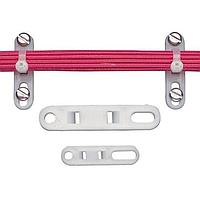 Panduit TP2-C ຈາວຕິດສາຍສະແດງການຕິດຕັ້ງ Cable Tie Mounting Plates Cable Tie Plate #10 Scrw (M5) M-S Tie