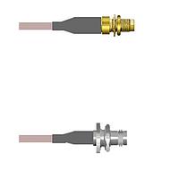 Amphenol Custom Cable Q-3100A000H006i ສາຍສະບັບ RF SMA-SJB/BNC-SJB G142 6I