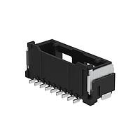 Molex 502584-0961 ປຸ່ມຮັບ 1.5mm CLIK-Mate Rcpt SR SrfMnt 9Ckt ສີດຳ