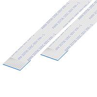 GCT (Global Connector Technology) 05-14-A-0203-A-4-06-4-T ເສັ້ນສາຍຕໍ່ລົງ FFC / FPC 0.5mmP. FlatFlexCble, 14Contact, Conductor SameSide, Len203mm/8in, Tin Plt