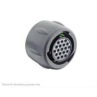 Eaton Souriau-Sunbank UTSX614E19SX ປລັກສ໌ Plug, ບໍ່ມີກັບຄືນ, ມີຕິດຕໍ່ຊໍເດີຍຍິງ 19 ຕົວ, IP68/69K ໃນສະພາບບໍ່ໄດ້ຕ້ອງການ, ການກຳນົດກະແຈ X