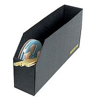 Protektive Pak 37132 ກະຕ່າປິດ, ກະຕ່າມົນມົນ Reel BIN BOX, ເປີດ REEL, ທູບ DIP, 18 x 4 x 9 IN