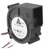 Delta Electronics, Inc. BCB0812UHN-TP09 ພູມລົມ Blower, 75x80x30mm, 12VDC, 30.16CFM, 27.6W, Ball, 4-Lead Wires, Tach/PWM