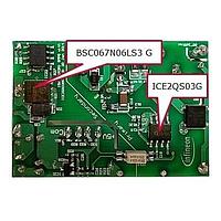 Infineon REF15WADAPTERTOBO1 ຕົວຄວບຄຸມດ້ານຕົ້ນ/ດ້ານທີ່ສອງ AC/DC - Flyback ນີ້ແມ່ນອອບເຕີ USB 15W 5.0V/3.0A ອ້າງອີງການອອກແບບໃຊ້ Quasiresonant PWM IC ICE2QS03G, CoolMOS IPU60R950C6 (IPAK), OptiMOS BSC067N06LS3G ແລະ high Speed Switching Diode BAS21-03W ໃນຮູບແບບປຸ່ມສະອາດມີຮູບແບບການປ້ອງກັນຫຼາຍຮູບແບບ.