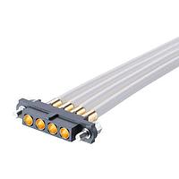 Harwin M80-FC327F1-02-0300L ການປະກອບສາຍພະລັງງານ Datamate ປາຍດຽວ, ປາຍດຽວຍີງຍິງ, ນັ້ມສະເລີຍຮູບເຮັກຊາດ, ສາຍ 16 AWG ສີຂາວ, ຍາວ 300mm, 2 ຕິດຕໍ່