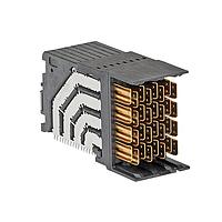 Molex 172140-1808 ຕູ້ຕໍ່ໄວສູງ / ຕູ້ຕໍ່ແບບມົດູເລ Impel 4x8 Unguided RAM Assy Long