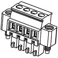 Molex 39507-8005 ປລັກ 3.50MM EUROPLUG VERT ME FWE GRN 5CKT