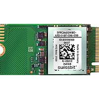 Swissbit SFPC160GM2EC4WD-I-6F-11P-STD M.2 SSDs ອຸດສາຫະກຳ M.2 PCIe SSD, N-26m2 (2242), 160 GB, 3D PSLC Flash, -40C ຫາ +85C