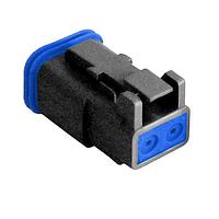 Bulgin PX0102S02BK ຕົວເຊື່ອມຕໍ່ 2 ປະຕູຊາຍ ກອງດ້ານຊາຍ ສີດຳ ຕົວເຊື່ອມຮັບ