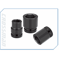Crossman 76-155 3/4 inch Drive Regular Impact Sockets ( short, 55x74 mm)