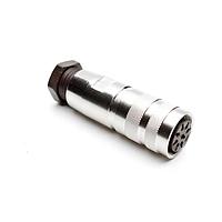 Amphenol Tuchel C091 31D008 101 2 ຕົວເຊື່ອມຕໍ່ STRAIGHT FEMALE METAL 6-8MM