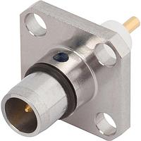 Amphenol SV Microwave SF1755-6105 ຕູ້ຕໍ່ຕ່າງ Single Port Connectors BMA M Flang Mnt Conn 4 Hole Candlestick