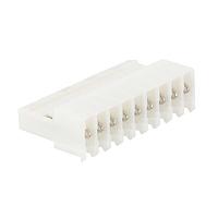 AMP Connectors - TE Connectivity 3-641191-9 ການປະກອບ Receptacle 09P MTA100 CONN ASSY WHT LF
