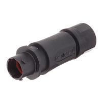 Amphenol SINE Systems RTS1BS10N4P03 ຕູ້ຕໍ່ຕ່າງໆ Inline Receptacle 4 POS SZ 10 Pin