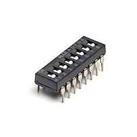 Alcoswitch - TE Connectivity ADF10STTR04 ສະຫນັບ DIP FLUSH,SMT-GW DIP SWITCH