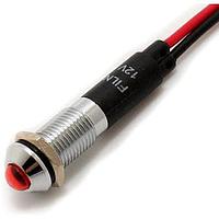 Mallory Sonalert FL1M-8SW-1-R110V ອິນດິເຄເຕີ LED ແດງ 8MM ແມັດ 110VAC/DC