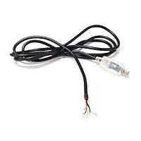 Connective Peripherals USBC-FS-UART-5V-5V-1800-WE USB 2.0 USB-C UART ສາຍຕໍ່ຕ່າງ 5V ອອກ 5.5 TTL