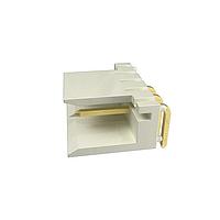 Amphenol FCI 95736-103LF Headers Clincher™ Flex Connectors, ຮູບແບບມຸມຂວາ, ແຖວດຽວ, 3 ຕຳແໜ່ງ, ຊະນິດຫຼັກ 2.54mm (0.100in)