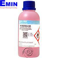 HANNA HI93703-50 ການແກ້ໄຂການທໍາຄວາມສະອາດ Cuvette (230 mL)