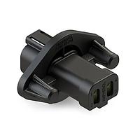 Amphenol SINE Systems AT04-4P-PM14 ຕົວເຊື່ອມຕໍ່ 4 ຂາ Rcpt Panel Mnt SelfThread Bk Sl Ca