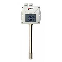 Comet T3413 ເຄື່ອງສົ່ງສັນຍານ mount duct ອຸນຫະພູມແລະຄວາມຊຸ່ມຊື່ນ (9-30Vdc, RS485)