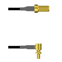 Amphenol Custom Cable Q-7103H0003108i ສາຍສະບັບ RF SMA-SJ/SMB-RJB G174 108I