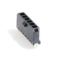 Molex 43650-0620 ຫົວກາງ MICRO-FIT 3.0 ທີ່ມີປົກກັນ