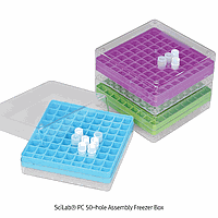 SciLab SL.Rac3032 ກະຕ່າເກັບເຢັນ, PC, Φ13 mm×81ຮອນ, 130×130×h54 mm, ສີຂຽວ
