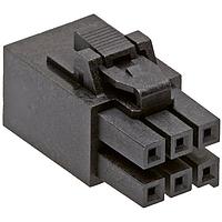 Molex 172258-1004 ຮູງຮັບ Receptacle Housing Ultra-Fit RECEPT HSG 3.50MM D/R 4CIR BLK