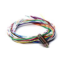 ITT Cannon MDM-21PH006B ຕົວເຊື່ອມ Micro-D D-Sub MICRO 21 M 36 RBW