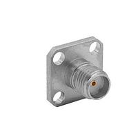 Bulgin RFSMAA4JAAE ຕູມຕໍ່ RF / ຕູມຕໍ່ Coaxial SMA Straight Jack 4 Hole Flange RF Connector