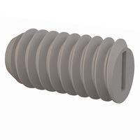 Essentra Components 012520G050 ຊຸດສກຣູ Set Screw, ຫົວສະລອດ Slotted Head, ການດັບກະດູກ 1/4-20 Thread, ຄວາມຍາວ 1/2 Lg