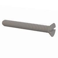 Essentra Components 020632A112 ສະກຣູຫຼັກຊອດຊອດປະເພດ Countersunk 82 Slotted CSK, ກະດູກ #6-32, ຄວາມຍາວ 1 1/8