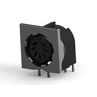 AMP Connectors - TE Connectivity 5212046-1 ຕົວເຊື່ອມ 7 CIRC DIN RCPT GRND SHLD