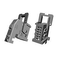 AMP Connectors - TE Connectivity 1379096-3 ເຄື່ອງສົມບັດ COV+LEV MQS 12W 90DEG BLK