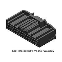 JAE Electronics MX84B024PF1 ຮາກຕໍ່ສາຍຂາຍຂອງຮາກຕໍ່ສາຍ 24POS