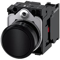 SIEMENS A6X30141375 ສະຫຼຸບສະຫຼຸບມາດຕະຖານ ປຸ່ມກົດ. ສີດຳ