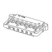 Molex 504051-0701 ຮູງຮັບ Receptacle Housing PicoLock 1.5 W/B REC HOUSING 7P