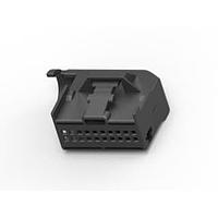 AMP Connectors - TE Connectivity 1-1534099-1 ຕົວເຊື່ອມຕໍ່ລົດໄຟຟ້າ MQS ABDECKKAPP2X10P