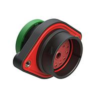 Amphenol SINE Systems AHDP02-24-14PN-BRA ຕົວເຊື່ອມ 14 ຕຳແໜ່ງ ຕິດຕັ້ງບົດປະຕູ