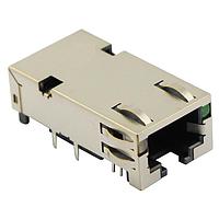 Adam Tech MTJ-88CEX1-FS-PG-VL38-M315C-HF ປະຕູຕ່າງປະກອບ CONN JACK 1PORT 10G BASE-T