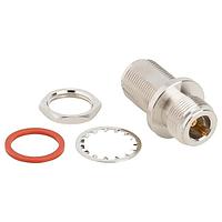Amphenol RF 082-66 ຕົວແປ RF - ໃນຊຸດ BULKHEAD JCK TO JCK ADAPTER UG-30/U