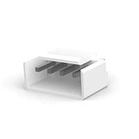 AMP Connectors - TE Connectivity 1744357-4 ຮອດເດີແລະກອງສາຍສົດ 3.96 EP SHROUDED HDR ASSY 4P W