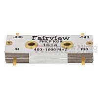 Fairview FMCP1038 Drop-In 90 Degree Hybrid Coupler From 400 MHz to 1,000 MHz Rated To 400 Watts